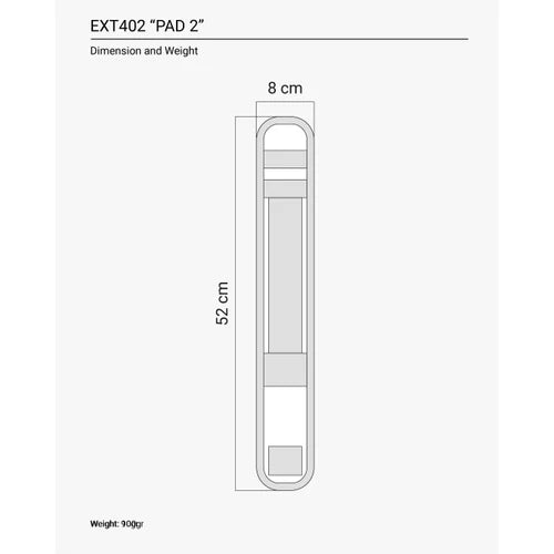 ORBITGear EXT402 "Pad" RSFC BK